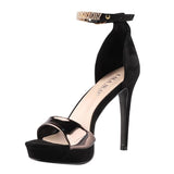 Tennessee Black Stiletto High Heel Shoes - Fashion Genie Boutique