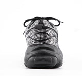 Sparkle Days Black Crystal Embellished Trainers - Fashion Genie Boutique