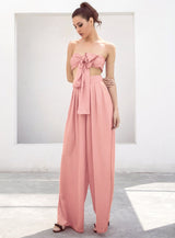Dream Life Light Pink Changeable Top & Wide Leg Trousers Co-Ord - Fashion Genie Boutique