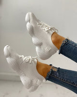Gotta Glam White Trainers - Fashion Genie Boutique