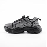 Sparkle Days Black Crystal Embellished Trainers - Fashion Genie Boutique