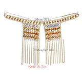 Glow Getter Gold Rhinestone Chain Top - Fashion Genie Boutique