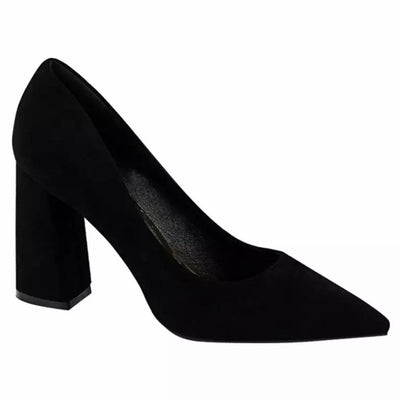 Scarlett Black Pump High Heel Shoes - Fashion Genie Boutique