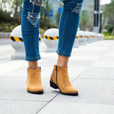 Britney Brown Chelsea Boots - Fashion Genie Boutique