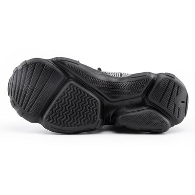 Sparkle Days Black Crystal Embellished Trainers - Fashion Genie Boutique