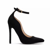 Run For Money Burgundy Stiletto Heels - Fashion Genie Boutique