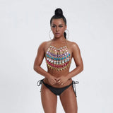 Beaded Beauty Rhinestone Chain Top - Fashion Genie Boutique