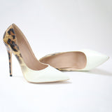 Rebel Affair Brown Leopard Print Stiletto Court Shoe - Fashion Genie Boutique