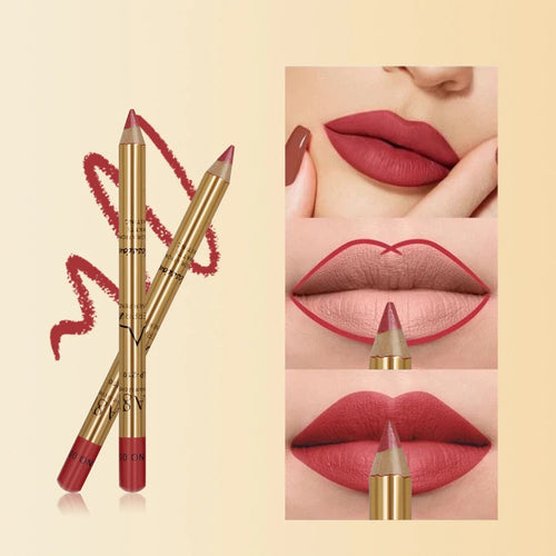 Matte Lip Liner Set - 8 - Fashion Genie Boutique