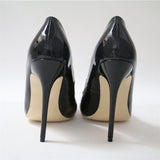 Rebel Affair Black Leopard Print Stiletto Court Shoe - Fashion Genie Boutique