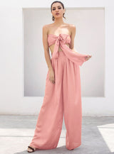 Dream Life Light Pink Changeable Top & Wide Leg Trousers Co-Ord - Fashion Genie Boutique