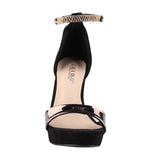 Tennessee Black Stiletto High Heel Shoes - Fashion Genie Boutique