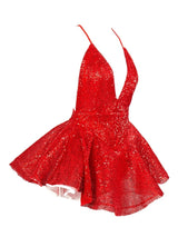 Weekend Cocktails Plunge Sequin Playsuit - Fashion Genie Boutique