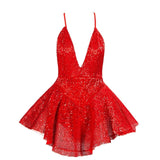 Weekend Cocktails Plunge Sequin Playsuit - Fashion Genie Boutique