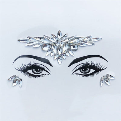Festival Face Rhinestone Jewels Set - Fashion Genie Boutique