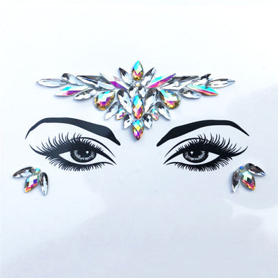 Festival Face Rhinestone Jewels Set - Fashion Genie Boutique