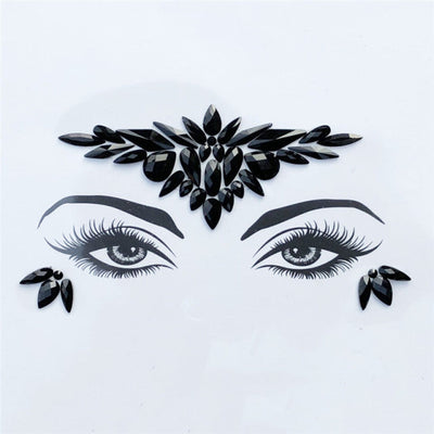 Festival Face Rhinestone Jewels Set - Fashion Genie Boutique