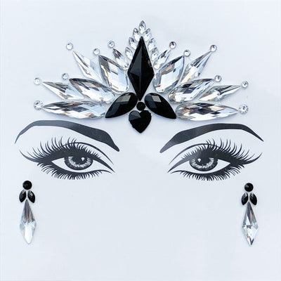 Festival Face Rhinestone Jewels Set - Fashion Genie Boutique