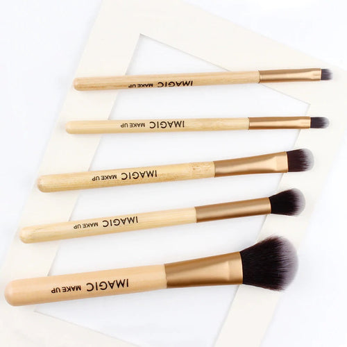 5 Piece Makeup Brush Set - Fashion Genie Boutique