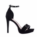 Glitter Nights Nude High Heel Shoes - Fashion Genie Boutique