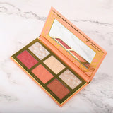 6 Color Highlight Blush Contour Palette - Fashion Genie Boutique