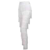 Ava Fringe High Waisted Trousers - Fashion Genie Boutique