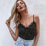Good One Black Polka Dot Cami Top - Fashion Genie Boutique