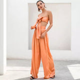 Dream Life Orange Changeable Top & Wide Leg Trousers Co-Ord - Fashion Genie Boutique