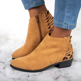 Britney Brown Chelsea Boots - Fashion Genie Boutique