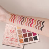 16 Colour Eyeshadow Shimmer Palette - Fashion Genie Boutique