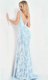 Your Darling Sequin Iridescent Maxi Fishtail Dress - Fashion Genie Boutique