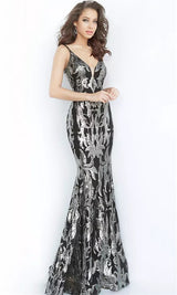 Your Darling Sequin Iridescent Maxi Fishtail Dress - Fashion Genie Boutique