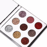 TZ Cosmetics Galaxy Pressed Glitter Eyeshadow Palette - Fashion Genie Boutique