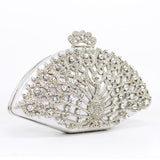 Women’s Rhinestone Embellished Clutch Bag - Fashion Genie Boutique