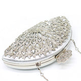 Women’s Rhinestone Embellished Clutch Bag - Fashion Genie Boutique