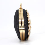 Women’s Rhinestone Embellished Clutch Bag - Fashion Genie Boutique
