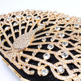 Women’s Rhinestone Embellished Clutch Bag - Fashion Genie Boutique