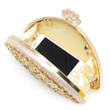Women’s Rhinestone Embellished Clutch Bag - Fashion Genie Boutique