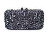 Women’s Rhinestone Embellished Clutch Bag - Fashion Genie Boutique