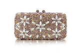 Women’s Rhinestone Embellished Clutch Bag - Fashion Genie Boutique