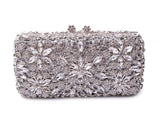 Women’s Rhinestone Embellished Clutch Bag - Fashion Genie Boutique