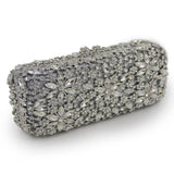 Women’s Rhinestone Embellished Clutch Bag - Fashion Genie Boutique