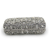 Women’s Rhinestone Embellished Clutch Bag - Fashion Genie Boutique
