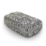 Women’s Rhinestone Embellished Clutch Bag - Fashion Genie Boutique