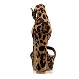 Rebel Affair Leopard Print Platform Heel Shoes - Fashion Genie Boutique