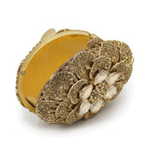 Women’s Flower Rhinestone Embellished Clutch Bag - Fashion Genie Boutique