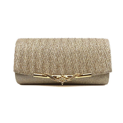 Women’s Glitter Clutch Evening Bag - Fashion Genie Boutique