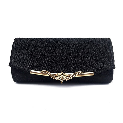 Women’s Glitter Clutch Evening Bag - Fashion Genie Boutique
