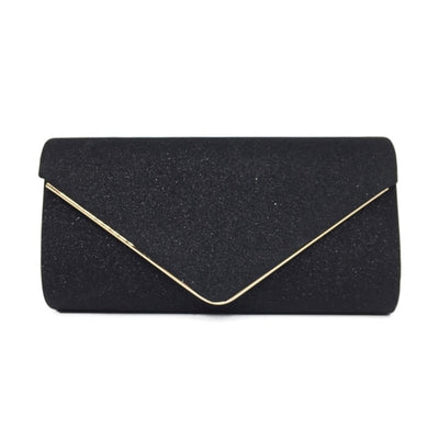 Women’s Envelope Glitter Clutch Evening Bag - Fashion Genie Boutique