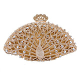 Women’s Rhinestone Embellished Clutch Bag - Fashion Genie Boutique